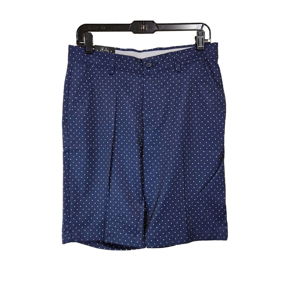 Greg Norman Men’s ML75 MicroLUX Blue Star Play Dry Golf Short Size 30